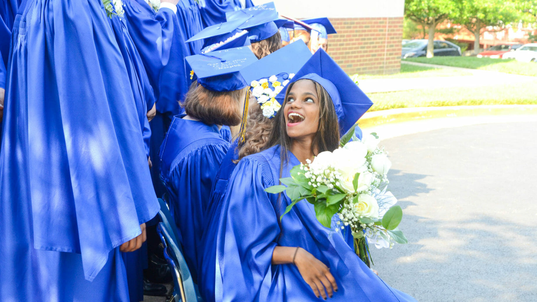 Graduates Excited for Their Accomplishment
