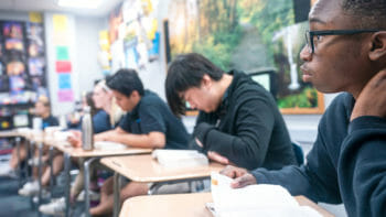 Students Focusing in Classroom