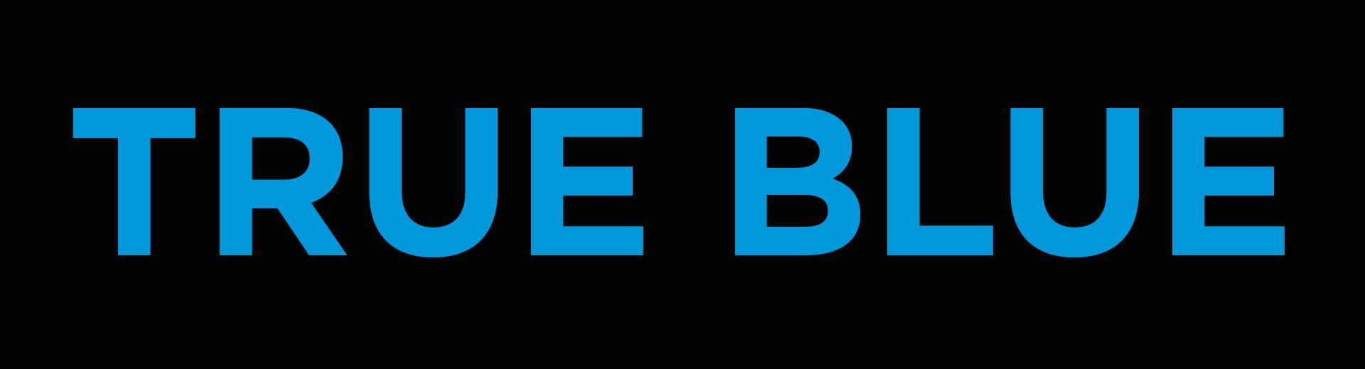 TRUE BLUE Fund wordmark logo