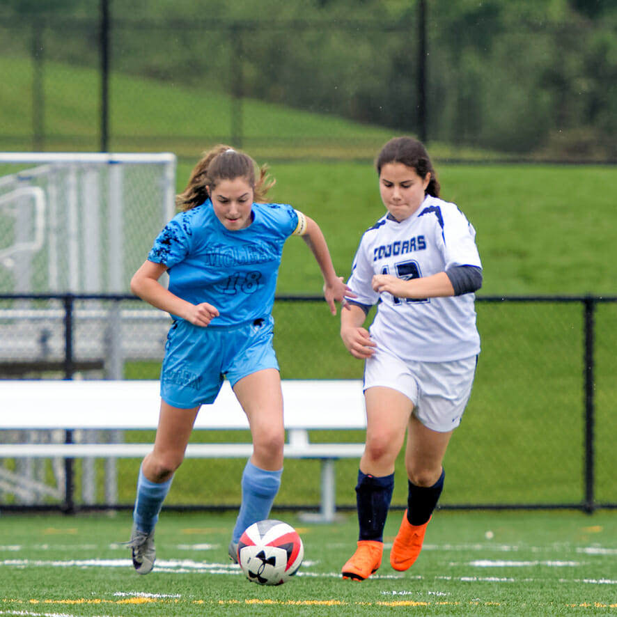 McLean girls varsity soccer game