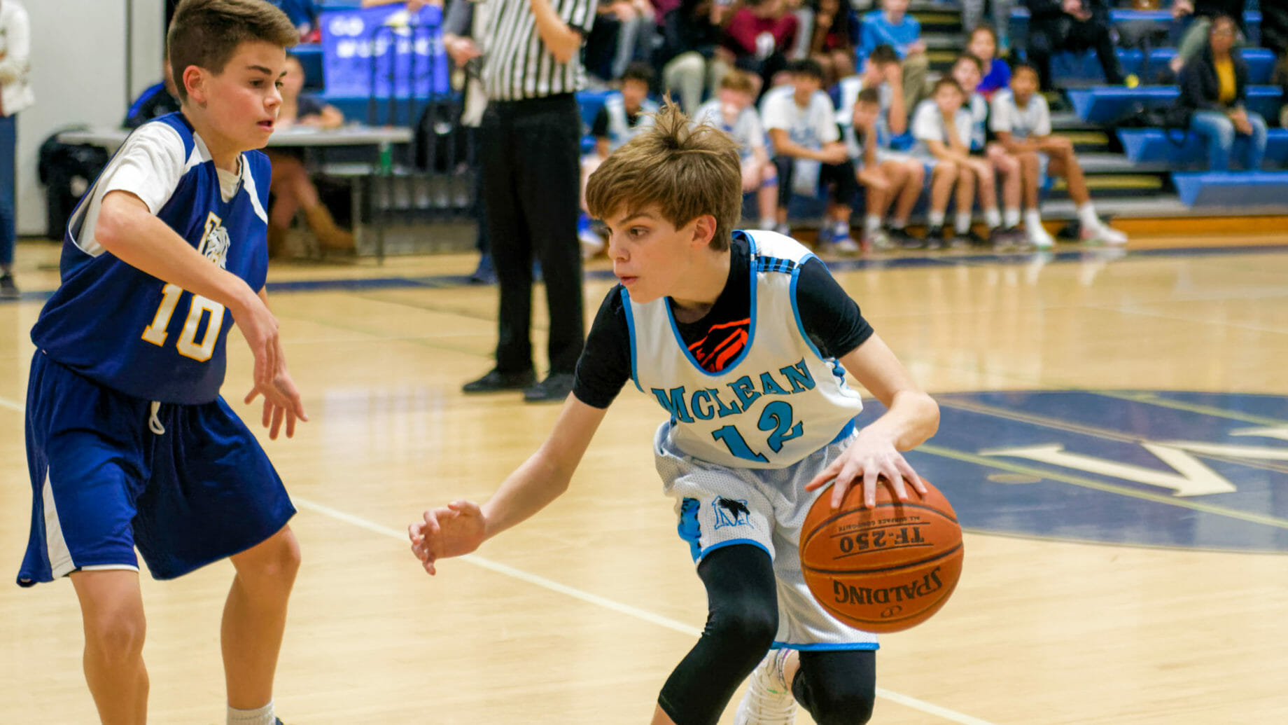 Young McLean Basketball Players