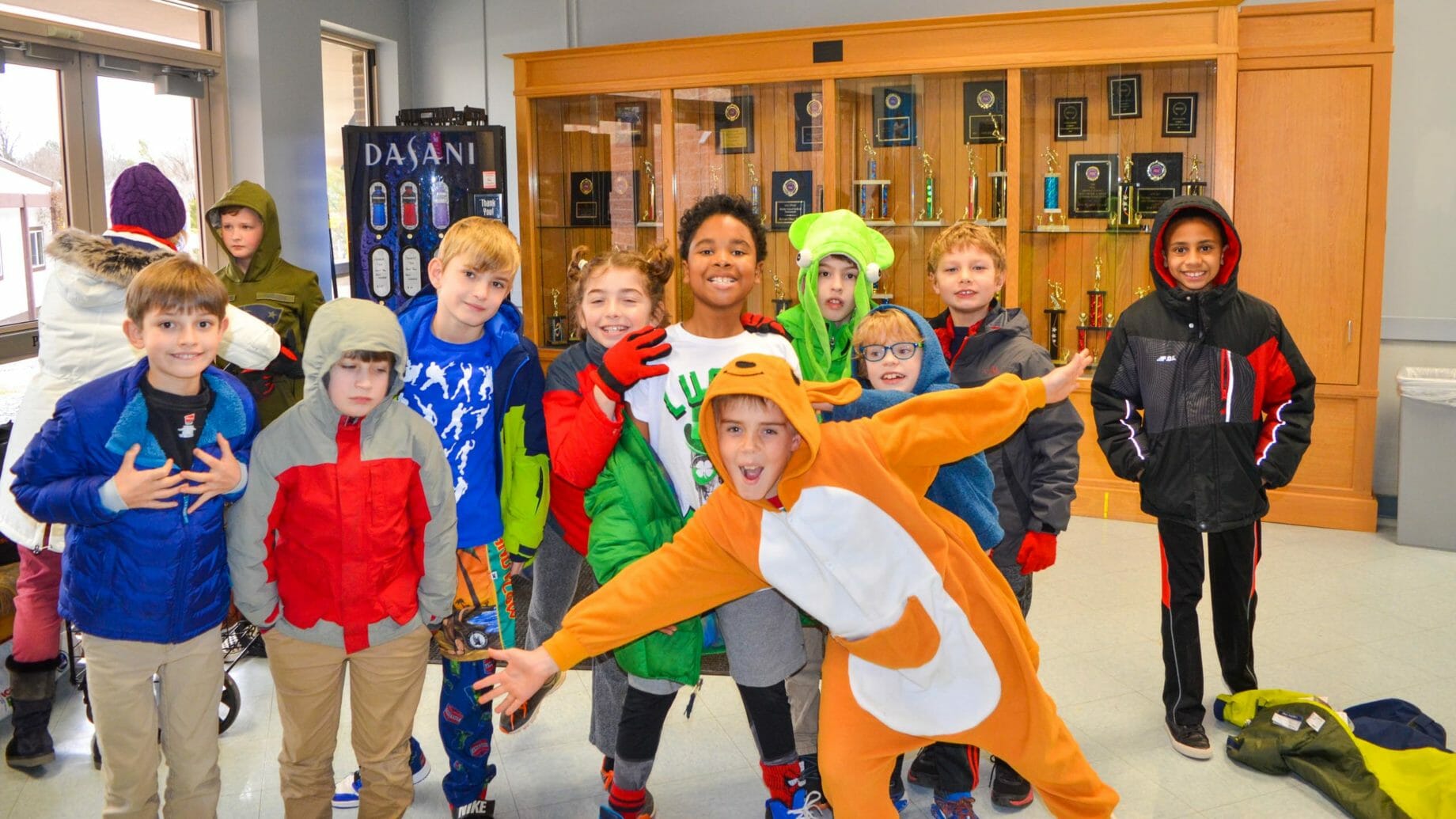 Young Students Dressing Up