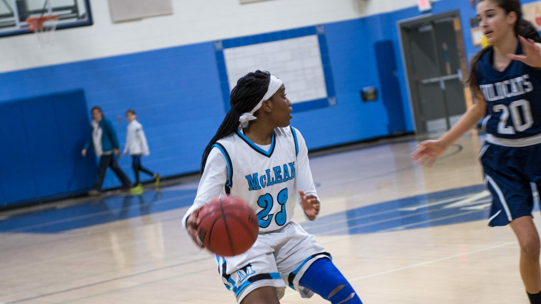 Girl's Basketball Players