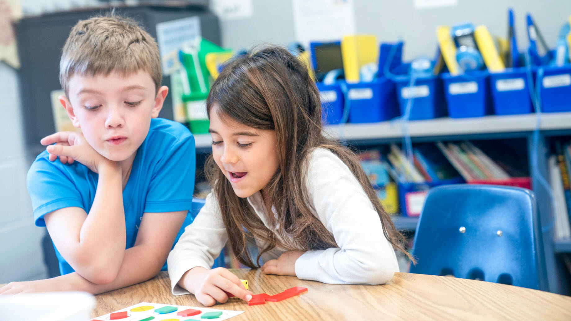Young Students Playing Games in Class
