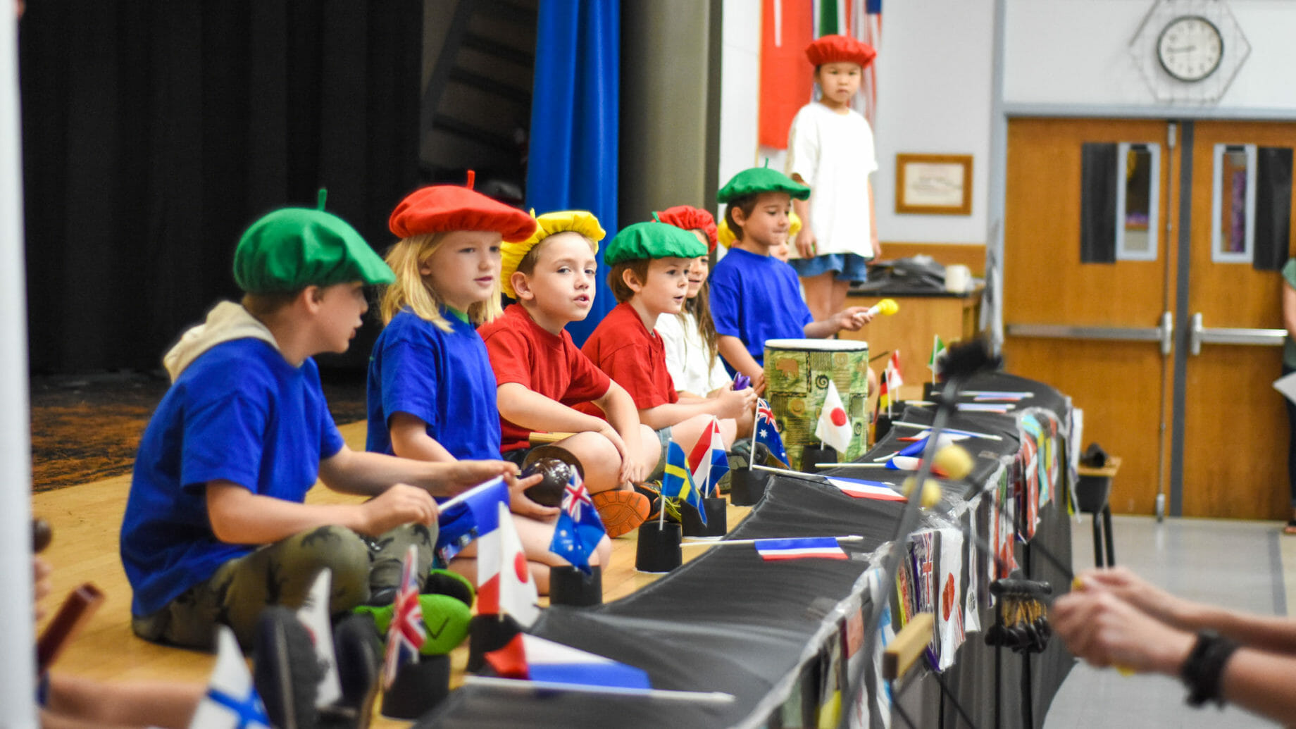 Students Painting