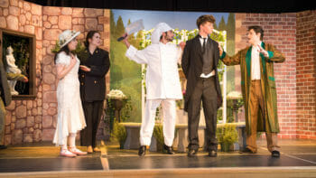 McLean Students Acting Out Scene